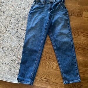 L.L. Bean Classic Fit high-rise boyfriend Blue Jeans